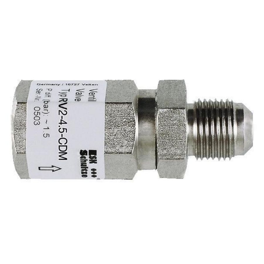 Drukregelventiel RV3 4,5 bar / 60bar R744