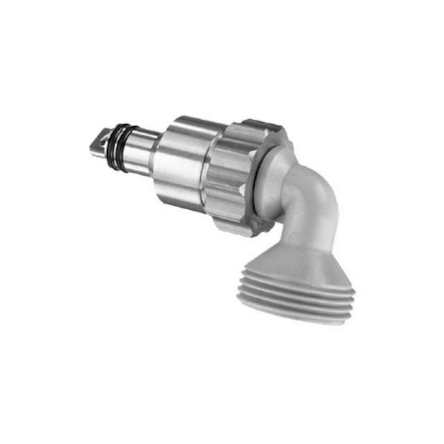 QUICK spoeladapter steektechniek3/4 messing 1/2 steekadapter