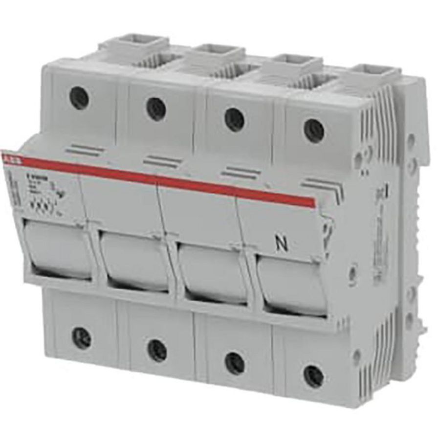 Zekeringhouder voor 14x 51mm zekeringen 3p+N max 50A