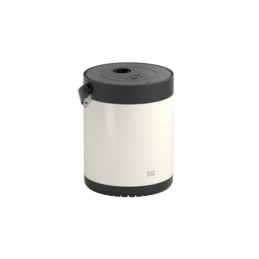 MOV:E 1x 230V RA 2x USB A/C chrgr slotadapter wit zwart