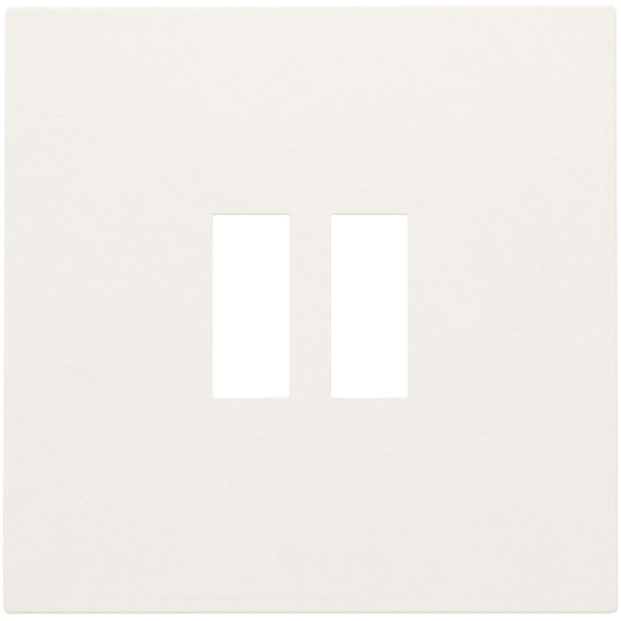 Afwerkingsset dubbele USB-A-lader white