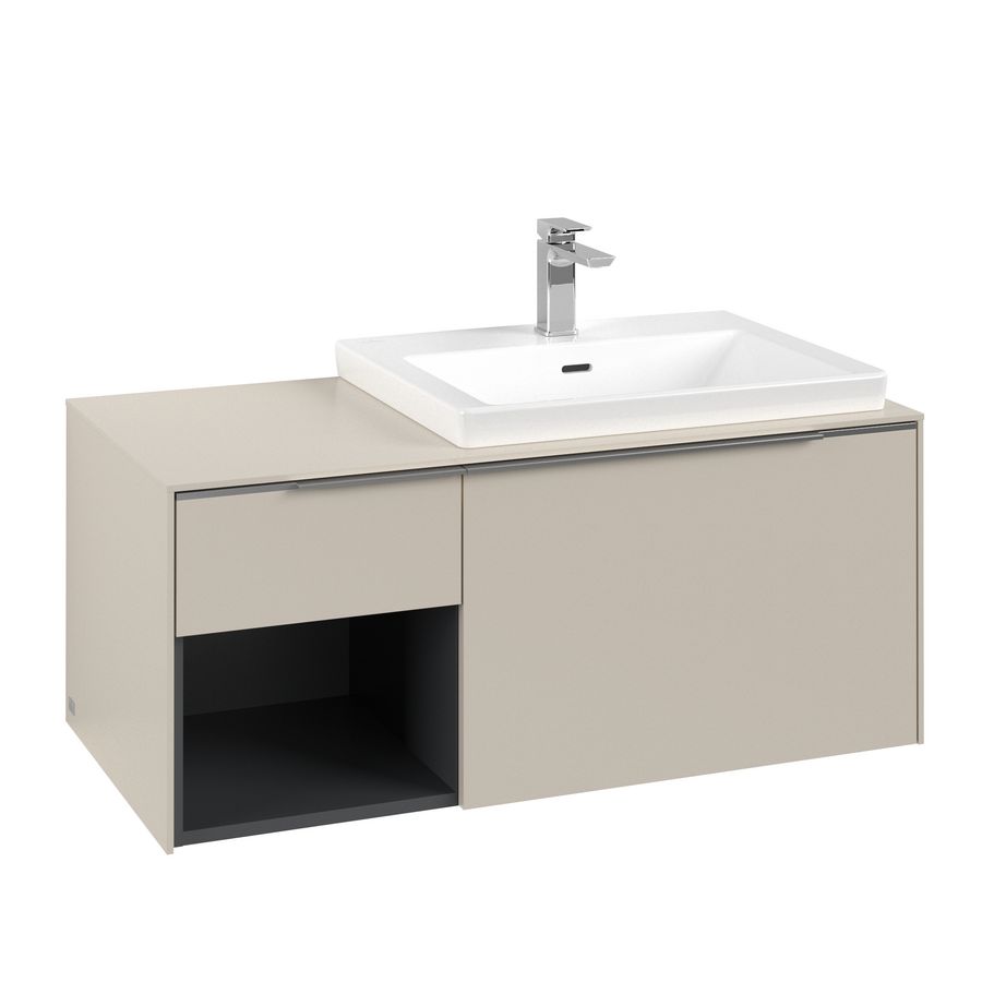 Wastafelonderkast Subw.3.0 1001x422,5x516mm Cashm.Grey C571L0VN