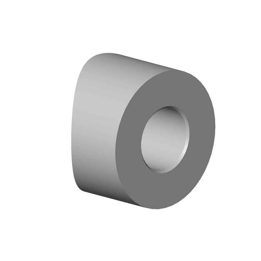 Aansluiting Afstandsstuk 33X23mm-LG gebor