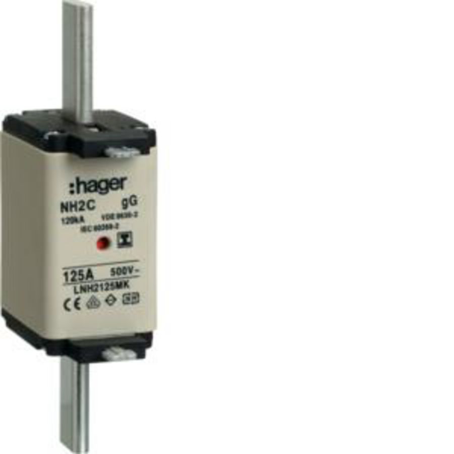 Mespatroon NH2C 125A 500V gG combimelder geisoleerd VVE=3