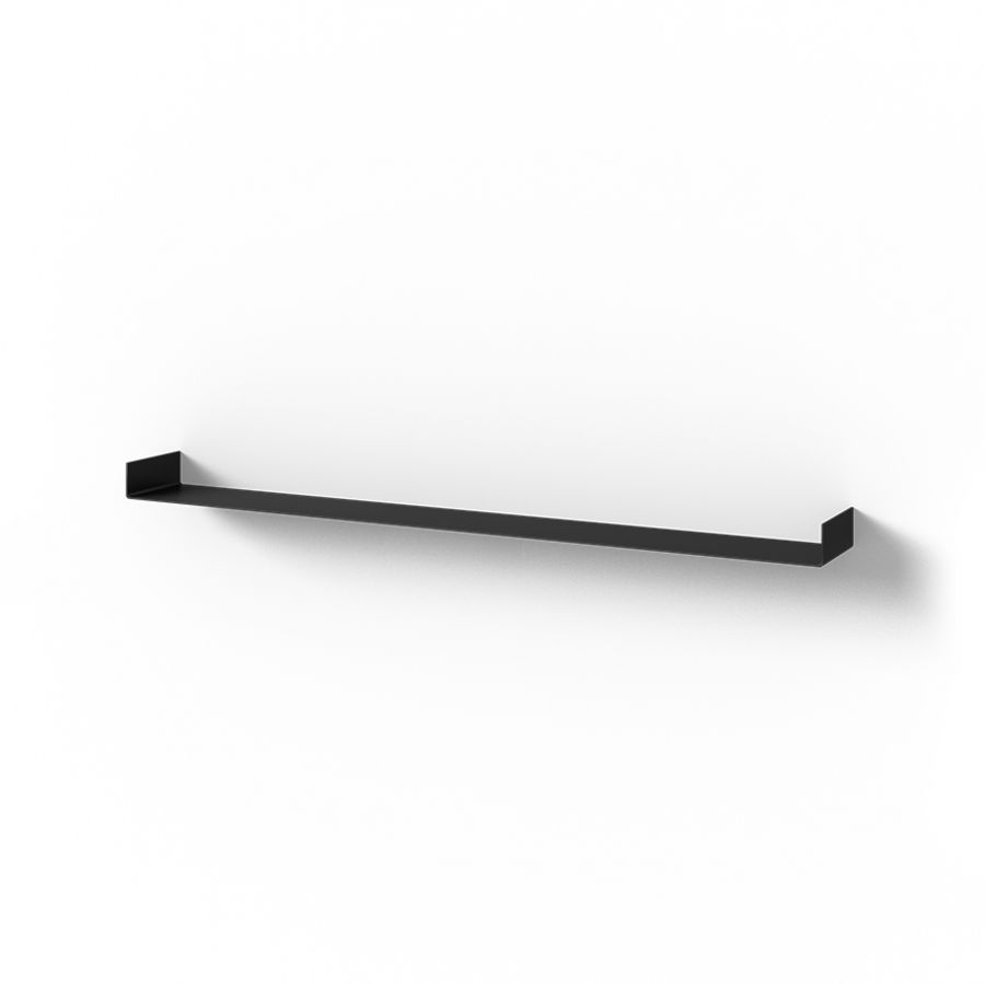 Shelf planchet 800x100mm antraciet tbv integratie in voeg