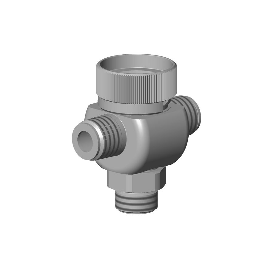 Aansluiting badkuip staand Verdeler compleet