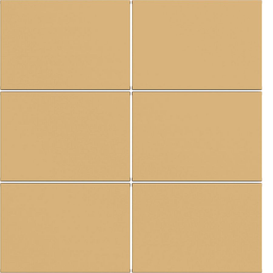 Afdekking KNX taster 6-voudig A.x/C.x hazel mat