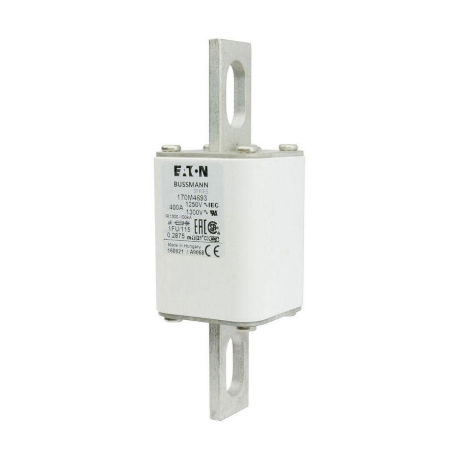 Zekering hoge snelheid 400A AC 1250V size 1 53x69x160mm a