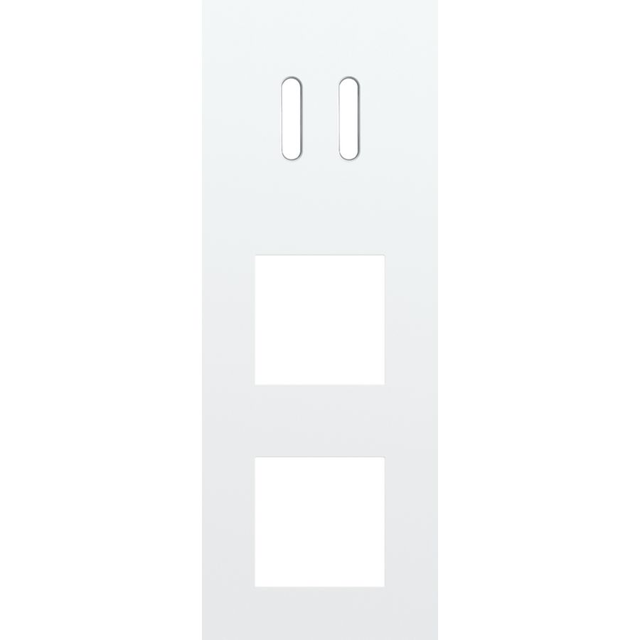 Afdekplaat 3-voud vertic. 71mm centerafst 154-56956