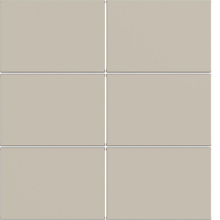 Afdekking KNX taster 6-voudig A.x/C.x sand mat