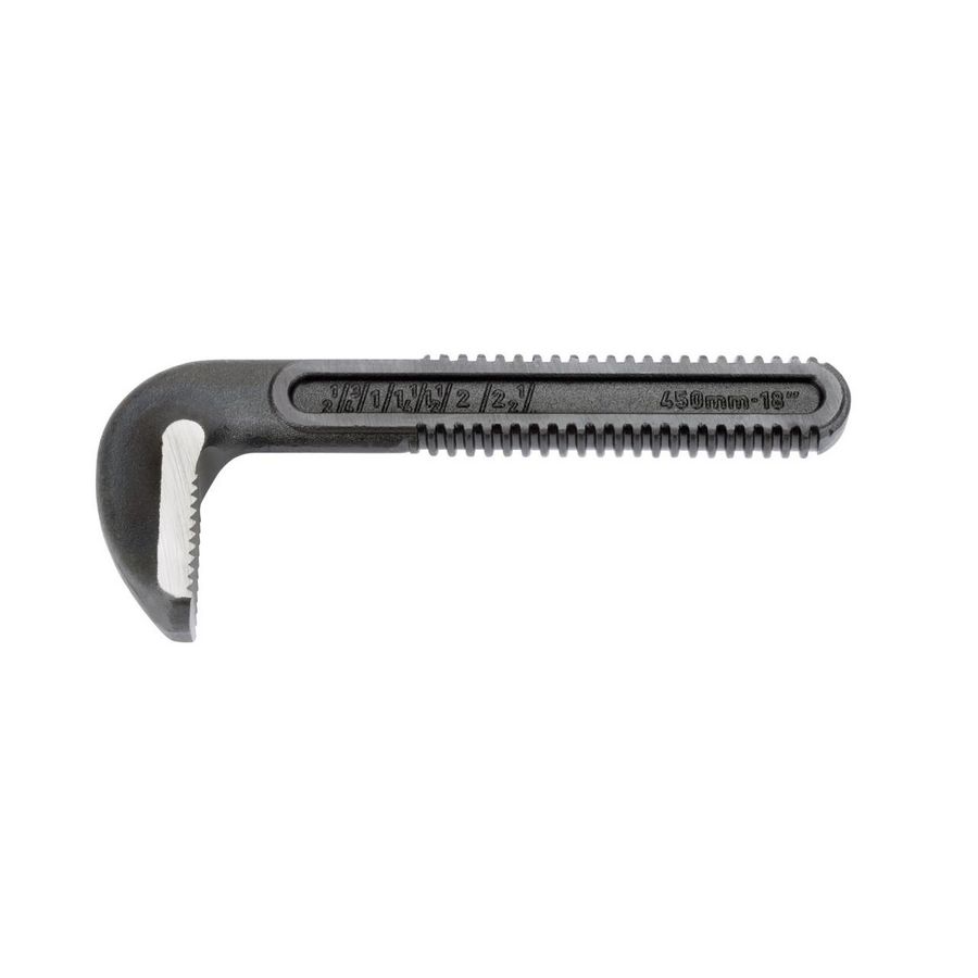 Pijptang eenhand haak heavy duty/aludur 18"