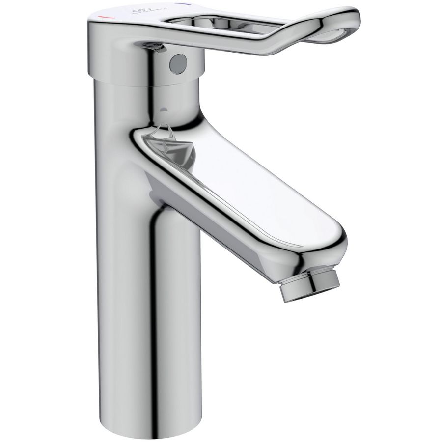 Ceraplus 2 wastafelmengkraan chroom met verh.beugelgreep 140mm