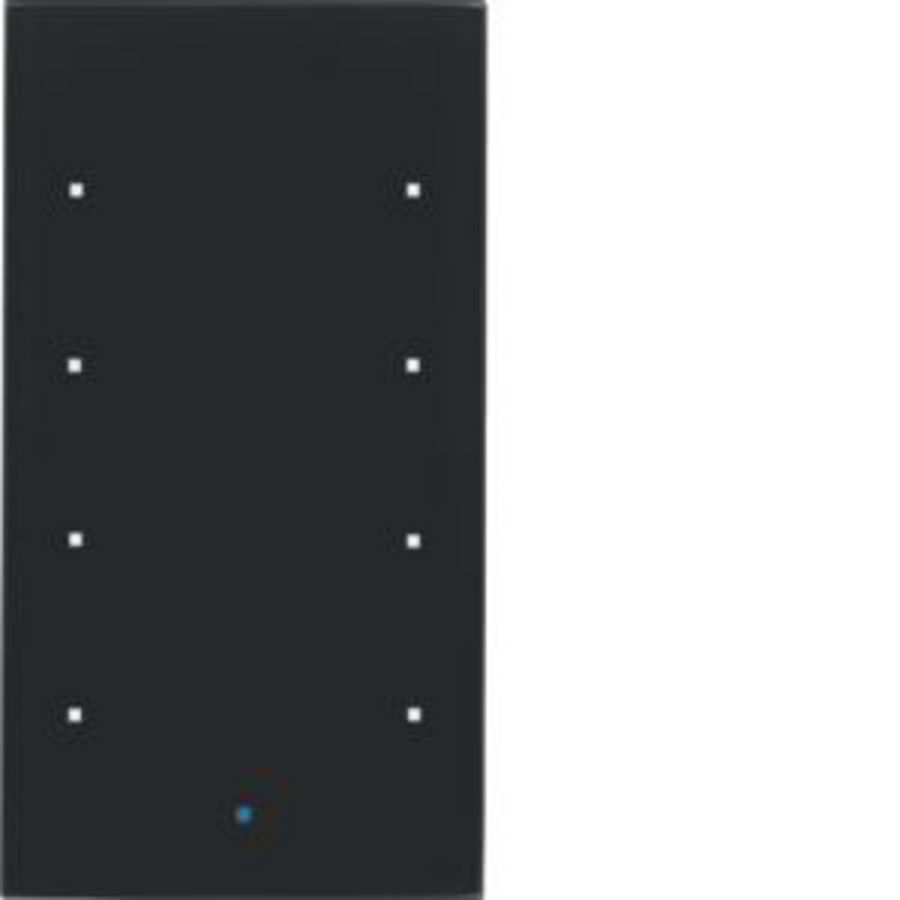 Tastsensor KNX-touch 4-v berker TS Sensor glas zwart