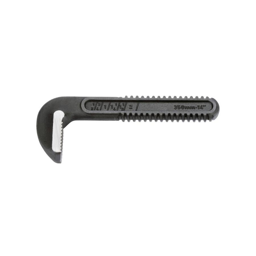 Pijptang eenhand haak heavy duty/aludur 14"