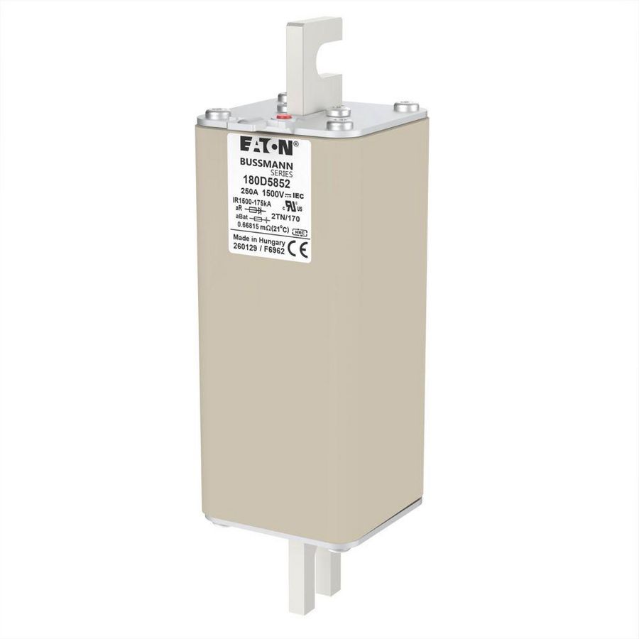Fuse-link high speed 250A 1500 Vdc 100 kA @10 ms L/R: 250 kA