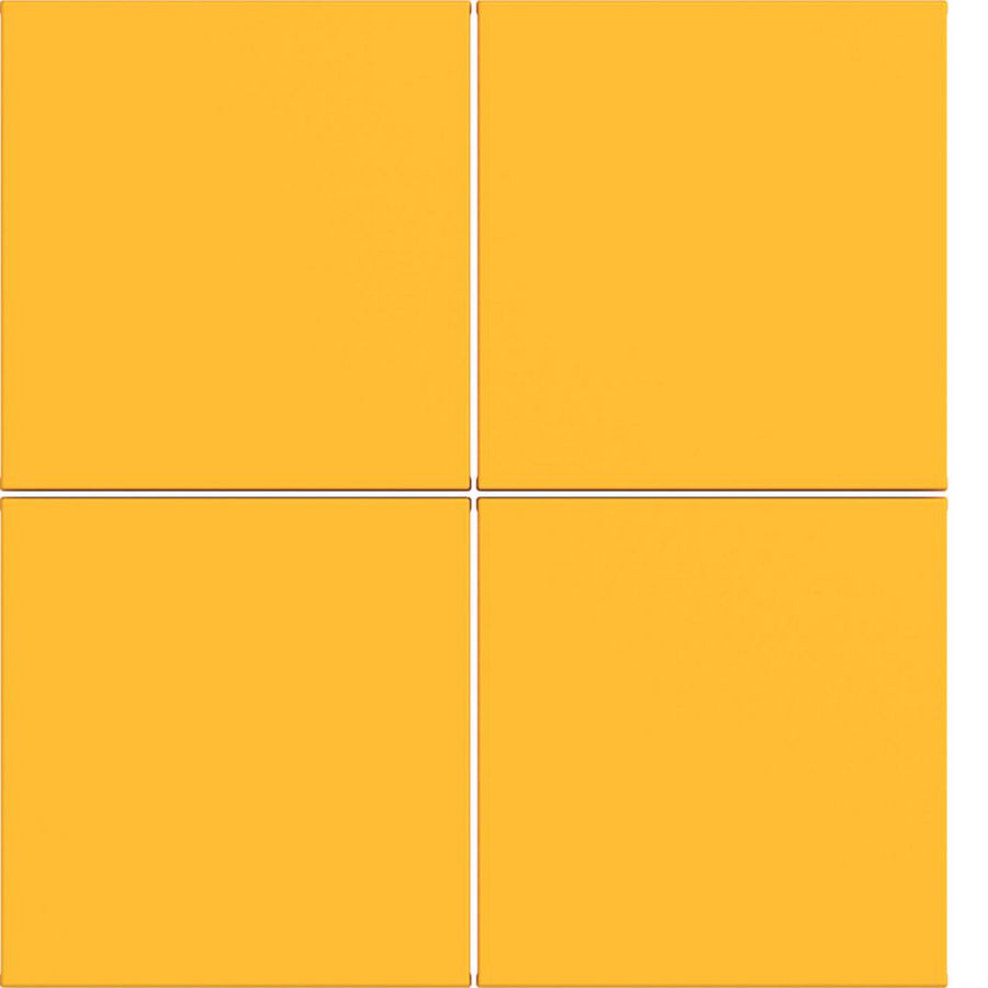 Afdekking KNX taster 4-voudig A.x/C.x saffron mat