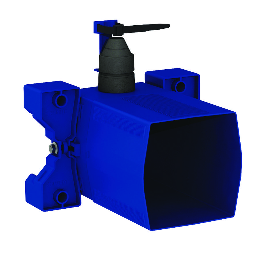 WC 3/4" 2-bed. inb. RVS batt 6V set1/2 (+464006)