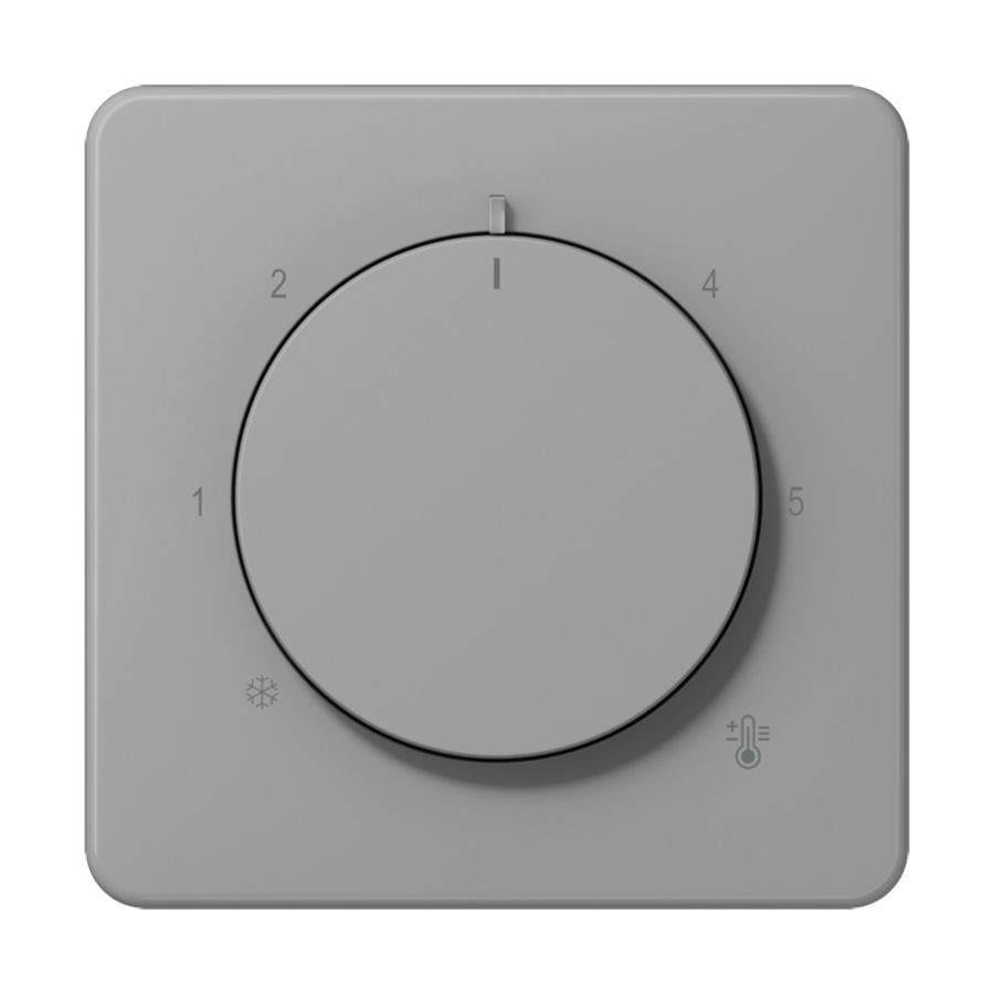 Thermostaatafdekking CD slagvast groen