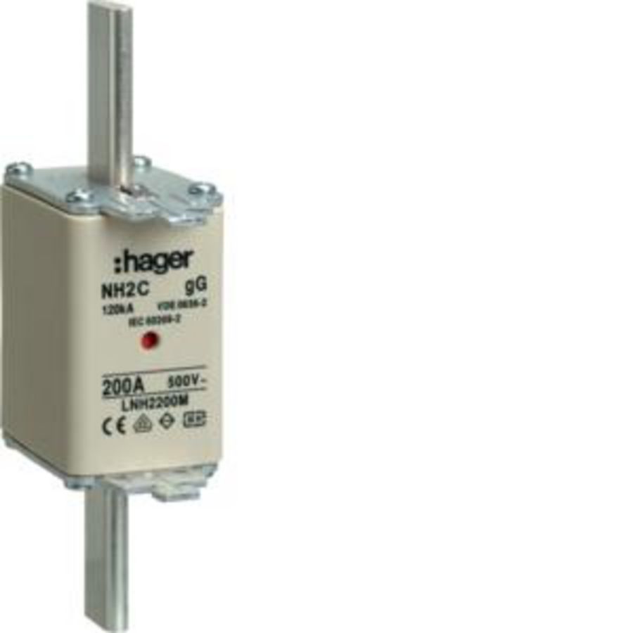 Mespatroon NH2C 200A 500V gG combimelder VVE=3