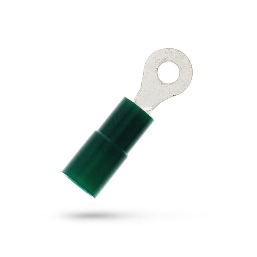 Kist a 100st. geisoleerde ringkabelschoen M2 0,1-0,5mm² PVC