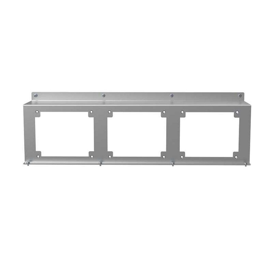 Multibox inbouwpaneel 3-voudig multibox behuizing