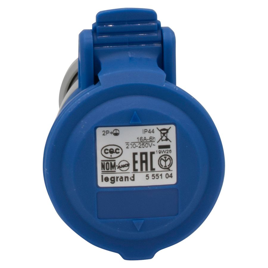 Koppelcontactstop 230V 16A 3-polig IP44 P17