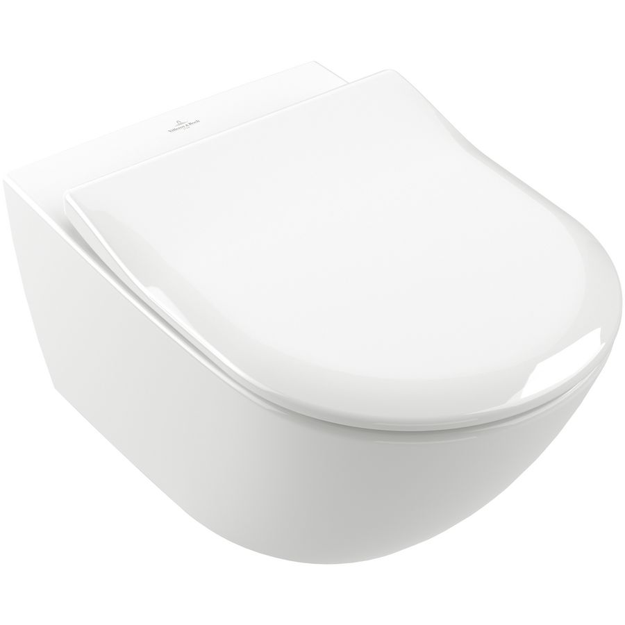 Subway 2.0 closetzitting wit Soft-Close + quick release scharnieren RVS