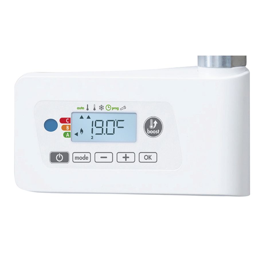 Thermostaat Claudia remote wit