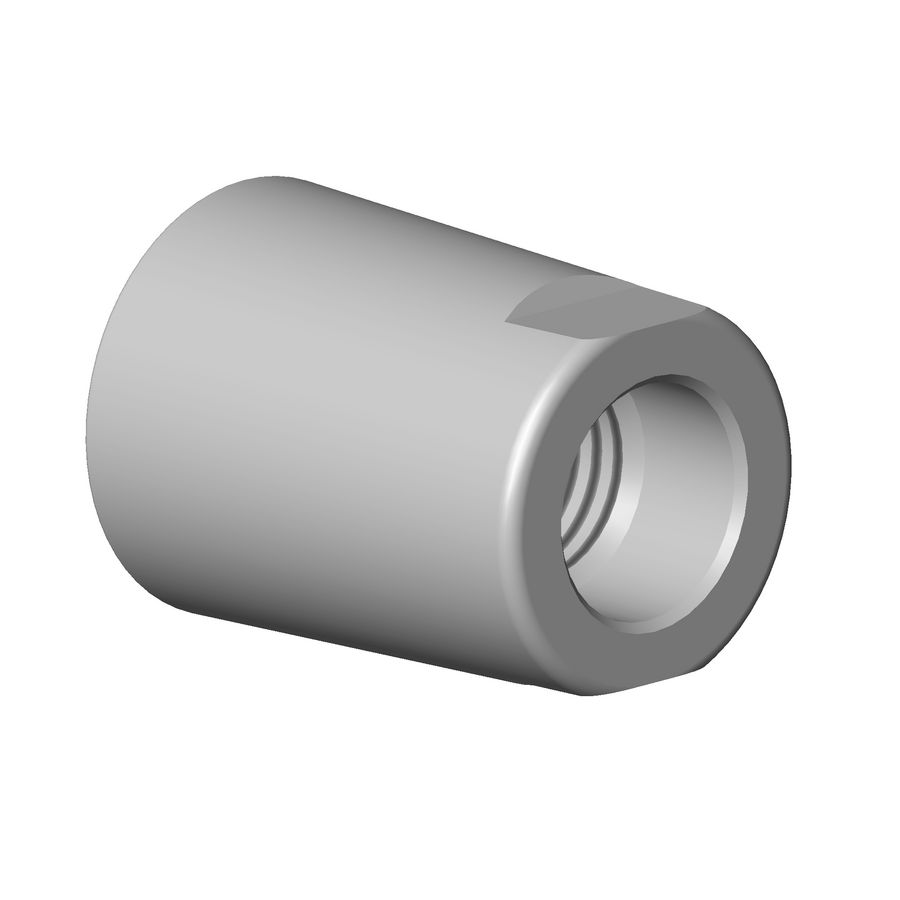 Aansluiting Conische moer+afdichting-DP gebor