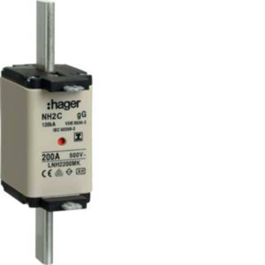 Mespatroon NH2C 200 A 500 V gG combimelder geisoleerd VVE=3