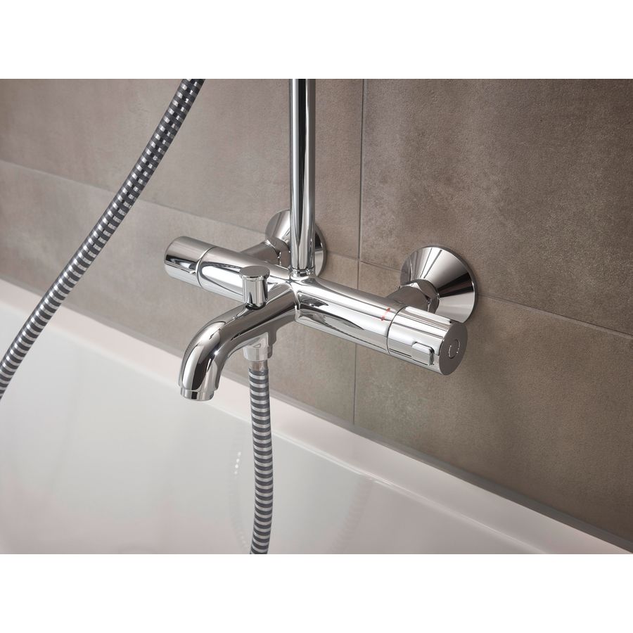 Vernis Blend Showerpipe+badthermostaat Eco Smart