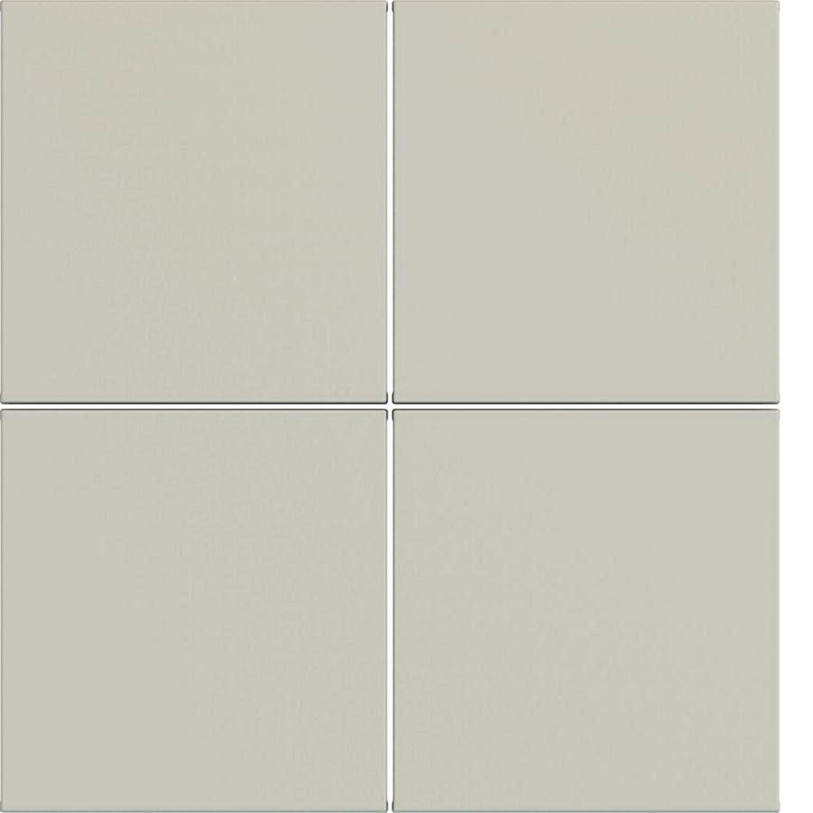 Afdekking KNX taster 4-voudig A.x/C.x pebble mat