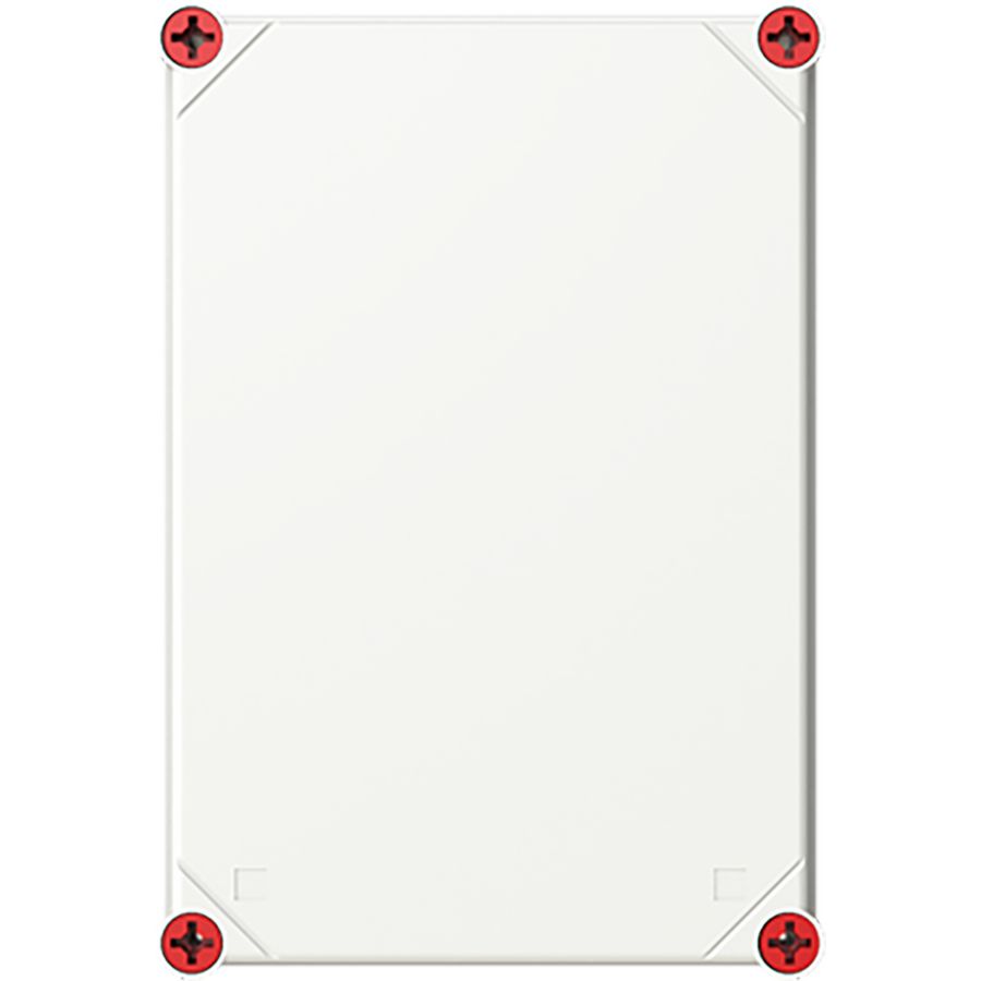 Installatiekast VMS 32 deksel grijs sluiting rood VVE=4