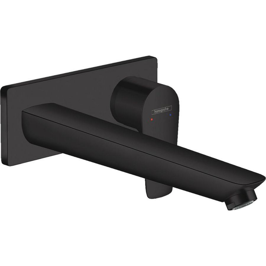 Talis E 2-gats wastafelmengkraan 225mm mat zwart
