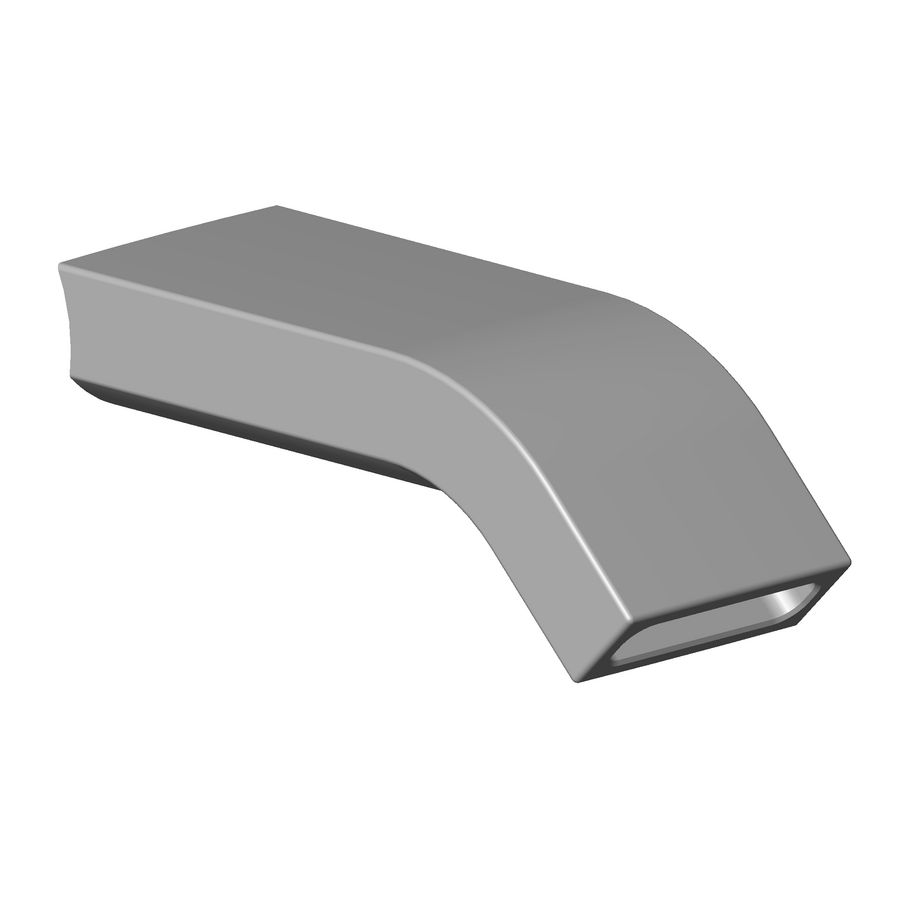 Uitloop 97X65X25,5mm-CH