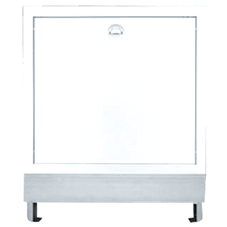 Verdelerkast staal epoxy RAL9003 D=80 110 B=600mm