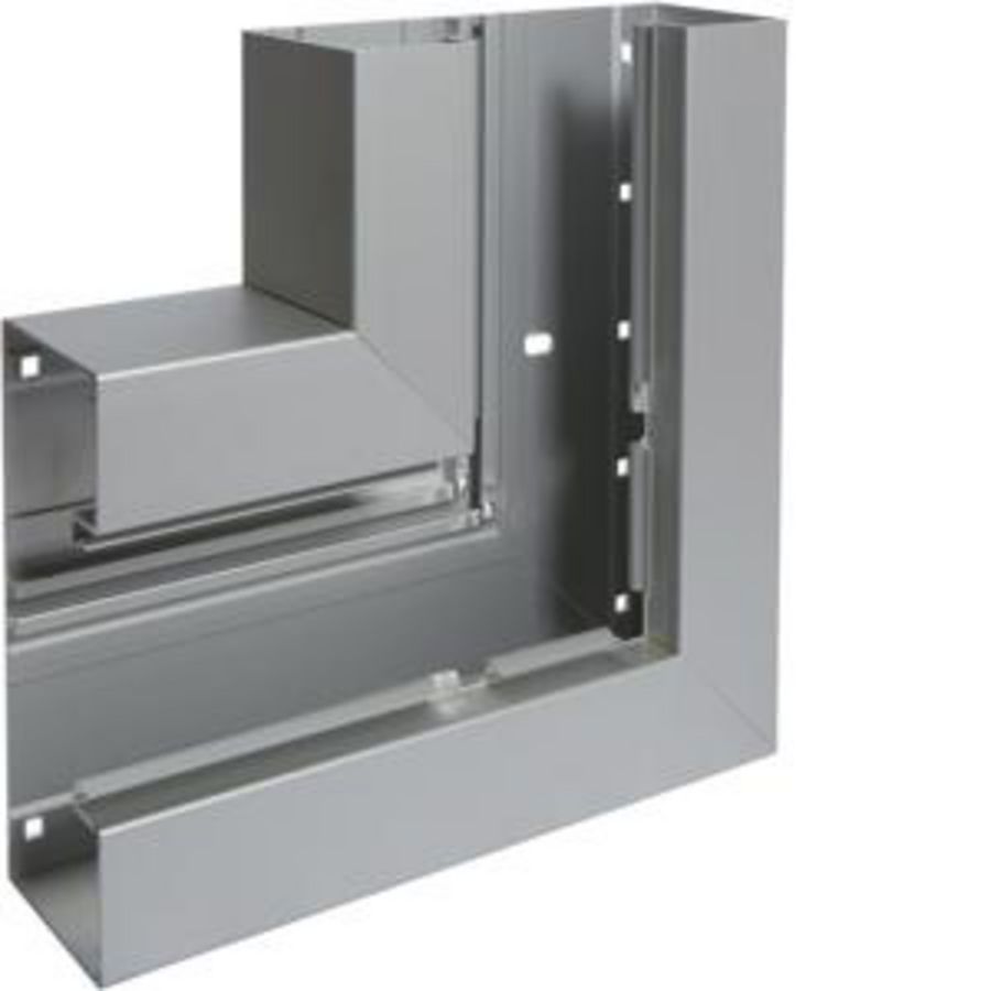 Vlakke hoek aluminium goot BRA 65x170mm natuurgeeloxeerd