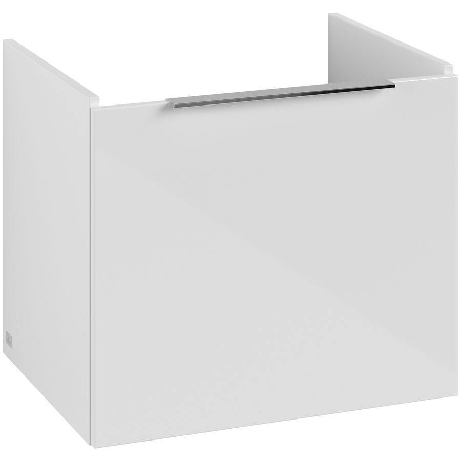 Wastafelonderkastkast ARCHITECTURA 550x470x420mm White greep alu. glans