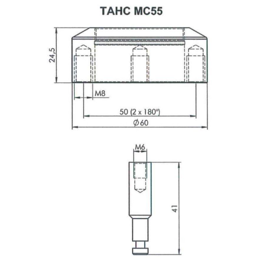 Adapter tbv KTM TAHC MC55