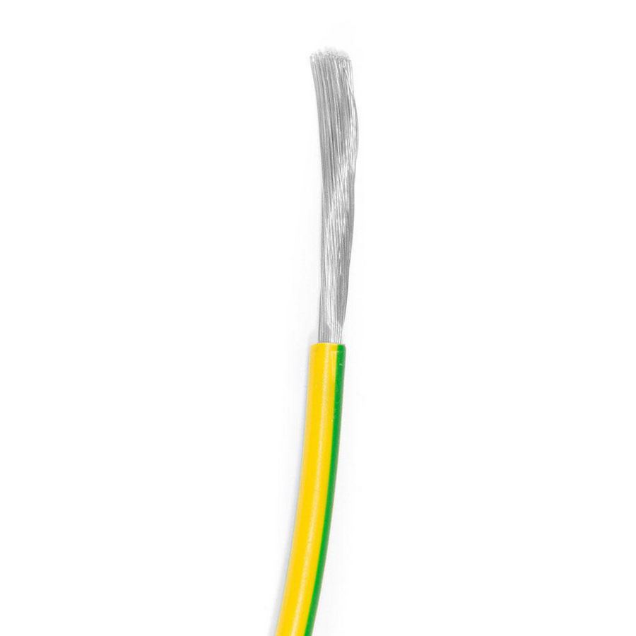 Rol a 100mtr aardingskabel 6mm²  geel/groen Solen Kablo  H07Z-K DCA