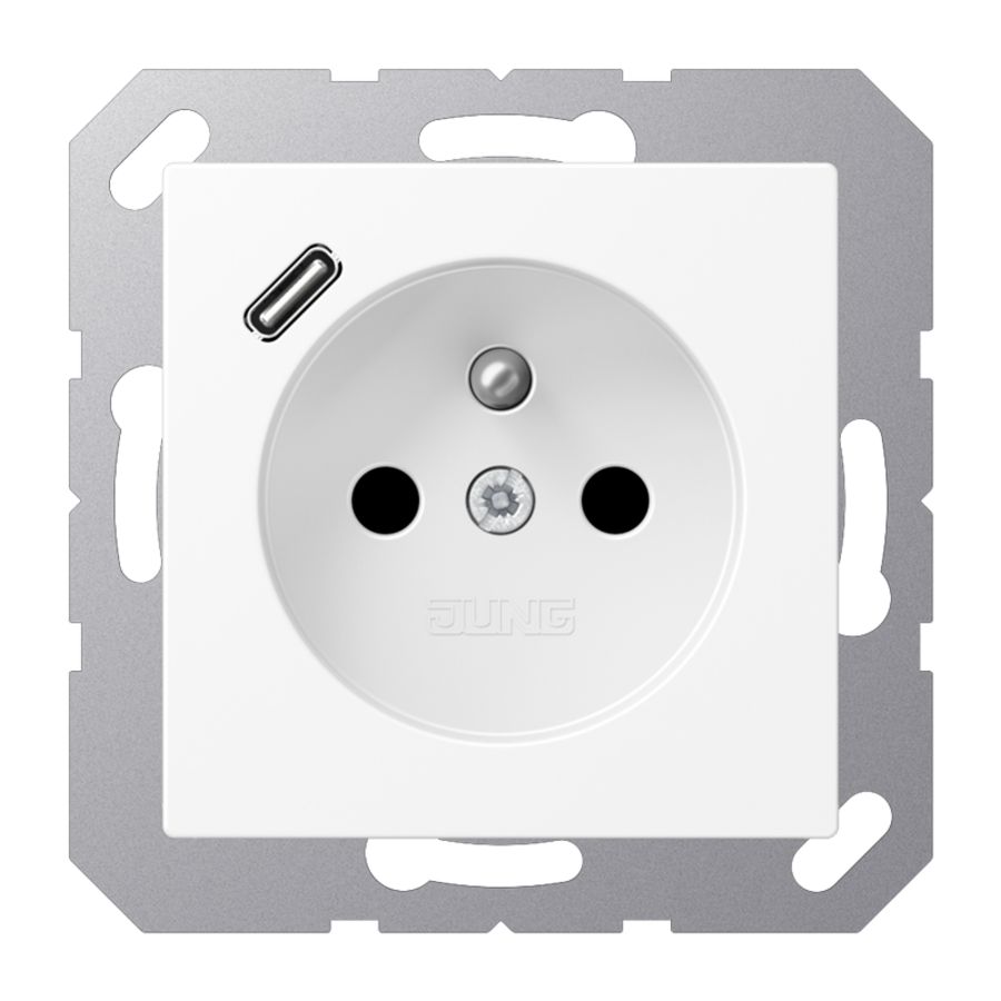 Wandcontactdoos Frans/Belgisch 16 A 250 V