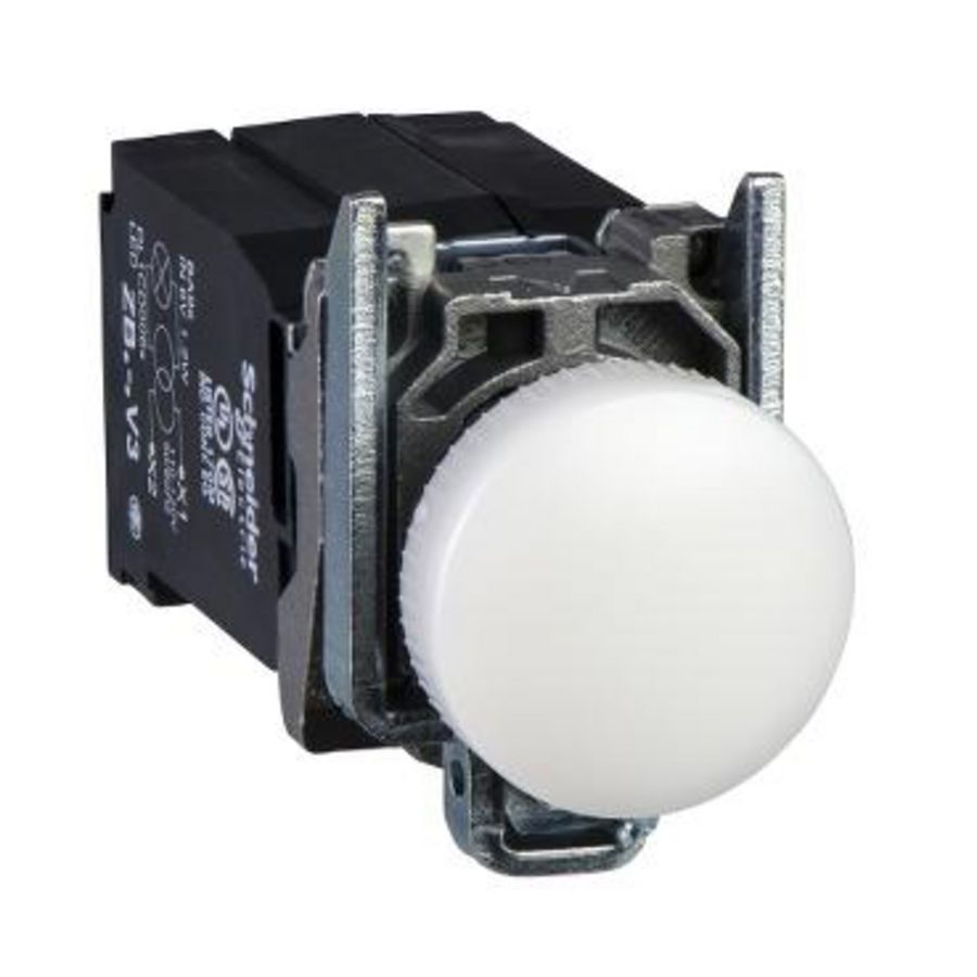 Signaallamp Rond Ø22mm IP65 BA9S 110-120V Rood