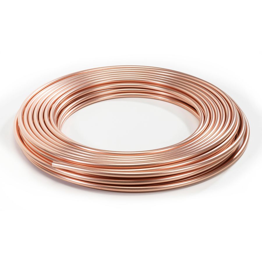 Rol a 50mtr. koperen buis 10x1mm EN 1057 zach