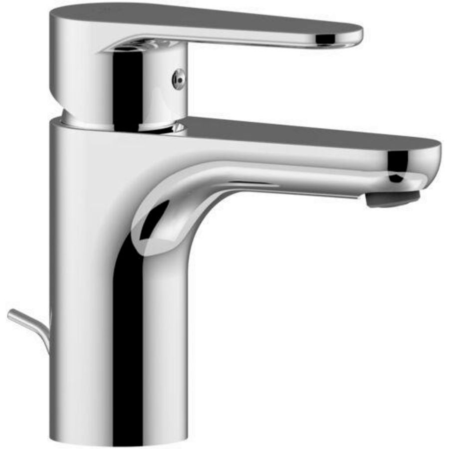 Wastafelmengkraan GREEN met waste-inrichting 1.1/4" energiebesp GR075CR-ES chroom