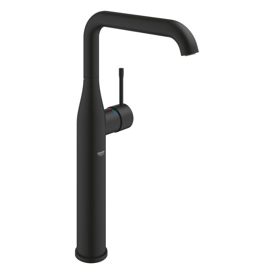 Essence XL-size wastafelmengkraan highriser phantom black (mat zwart) (prof)