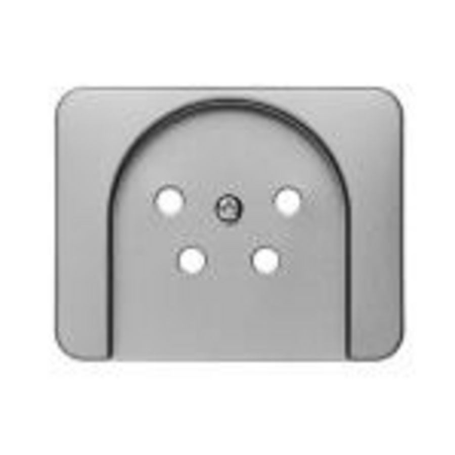 Centraalplaat tel.contactdoos a-platin (2767-20-500)