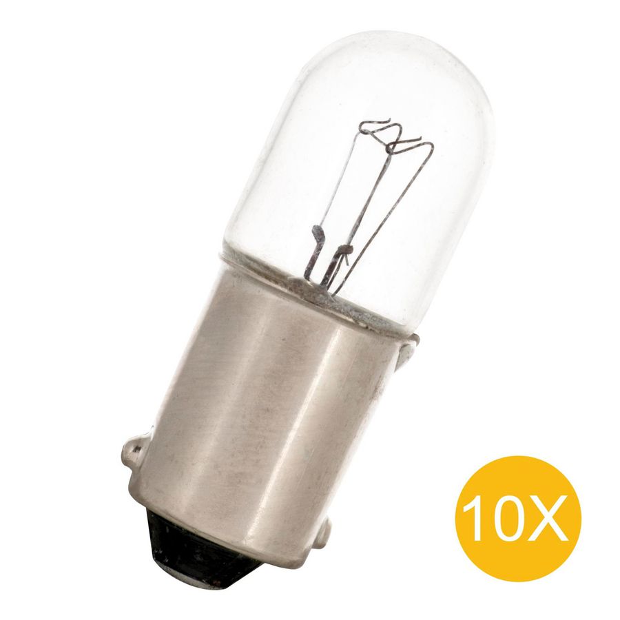 Ba9s T10X28 24V 80mA 2W C-2F (10st)