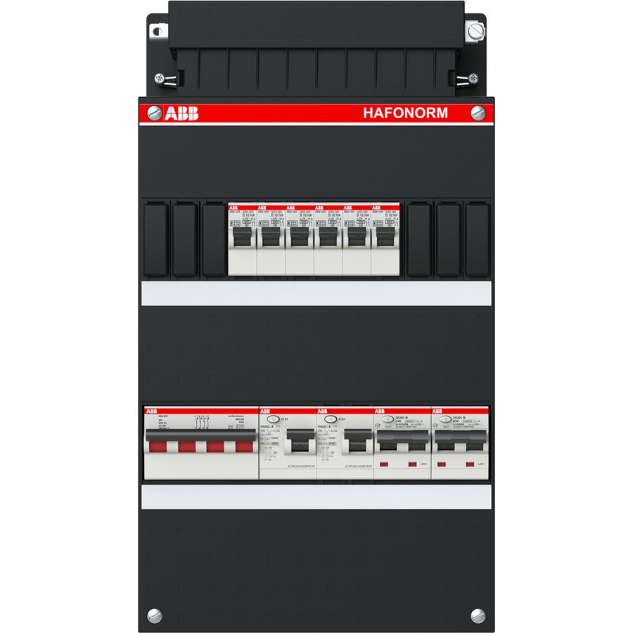 Groepenkast 3-fase 1 40A 4P ALS 63A 2P 30mA 1SPF006972F0026