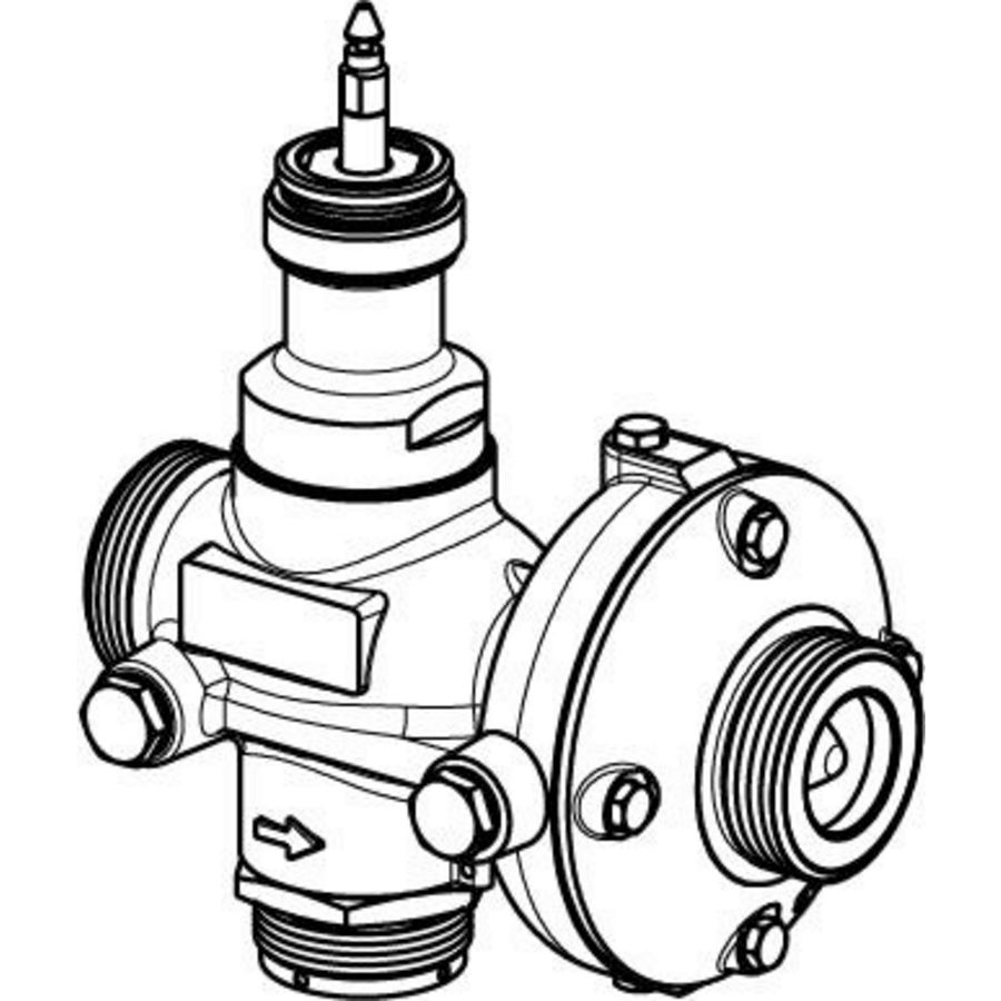 KTM 512 DN25/32 NF PN25 zonder meetnippels