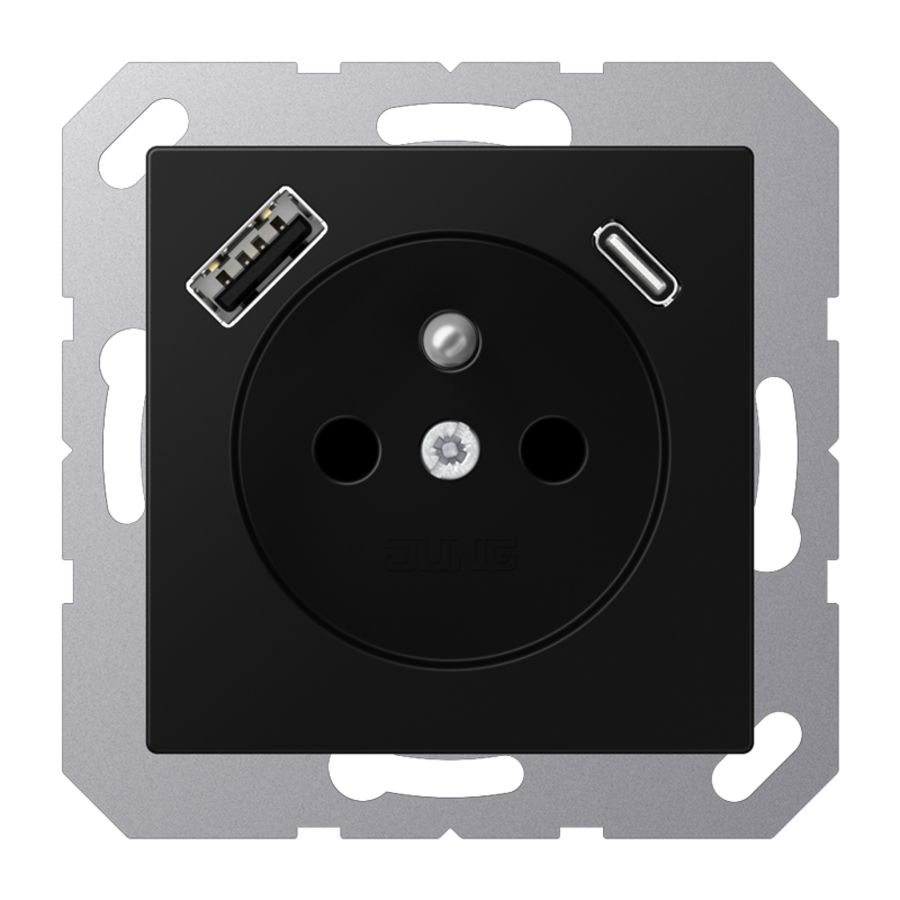 Wandcontactdoos Frans/Belgisch 16 A 250 V